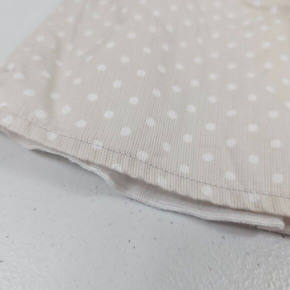 Newborn Baby Girls 6-12 M Ruffled Dress White Polka Dot Bows Summer Cute Formal - Picture 7 of 16